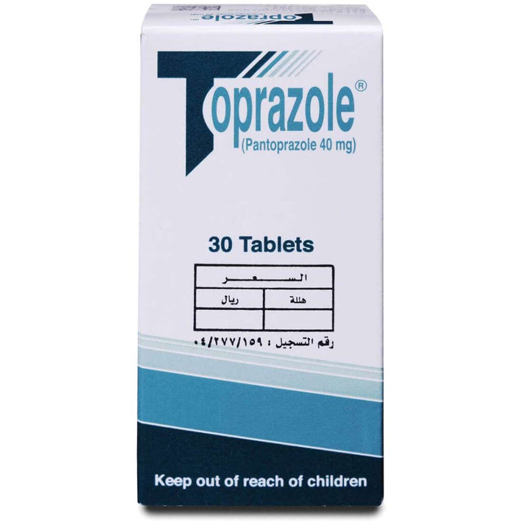 toprazole 40 mg tablet 30pcs 1 11